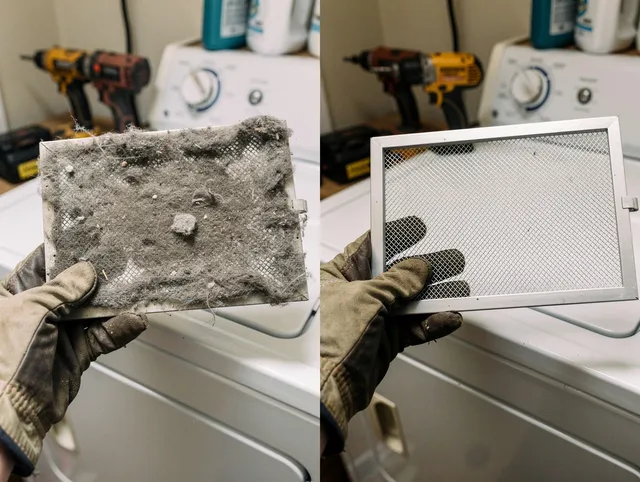 Professional lint trap cleaning by Wildomar Dryer Vent Cleaning in Wildomar