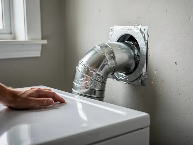 Wildomar Dryer Vent Cleaning expert performing professional dryer vent repair and installation in Wildomar
